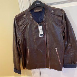 leather jacquet XL/42